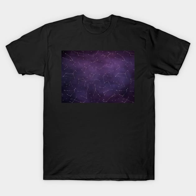 Stars and Constellation T-Shirt by Photomisak72